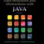 Data Structures and Abstractions with Java 4th Edition Frank M Carrano and Timothy Henry